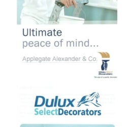 Applegate Alexander & Co - Ultimate peace of mind - Applegate Alexander & Co, a Dulux Select Decorator under the Trustmark scheme