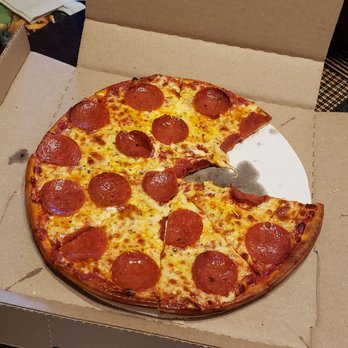 Louie's Pizza - Too hungry to wait! I had to eat that 1st piece - Greek Near Me - Naperville, Illinois