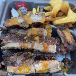 Half rack of ribs Half rack of ribs