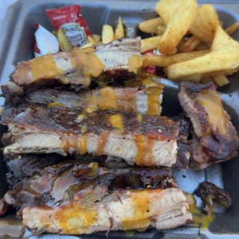 El Toro Grande - Half rack of ribs - Barbeque Near Me - Palm City, Florida El Toro Grande - Half rack of ribs - Barbeque Near Me - Palm City, Florida