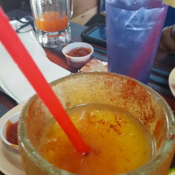 Mambo Seafood - Mango rita with chili - Seafood Near Me - Houston, Texas