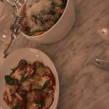 Rossoblu - Eggplant and salad - Italian Near Me - Los Angeles, California Rossoblu - Eggplant and salad - Italian Near Me - Los Angeles, California