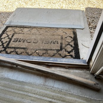 Acme Doors - Threshold broke after 25 years of Arizona weather - Garage Door Services Near Me - Queen Creek, Arizona