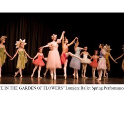 Lumiere Ballet Co - End of Year Performance of the story ballet "Alice in the Garden of Flowers"