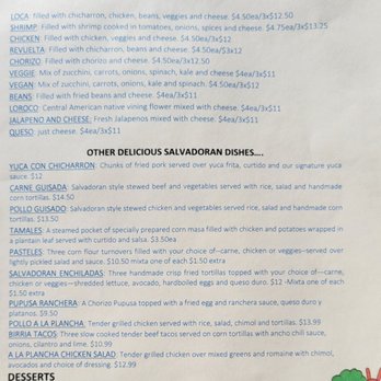 Gloria's Pupuseria - Menu - Food Trucks Near Me - Staunton, Virginia Gloria's Pupuseria - Menu - Food Trucks Near Me - Staunton, Virginia