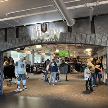 America First Center - The Livery, the team store. Kind of a sad space. Sells VGK merch too. - Skating Rinks Near Me - Henderson, Nevada America First Center - The Livery, the team store. Kind of a sad space. Sells VGK merch too. - Skating Rinks Near Me - Henderson, Nevada