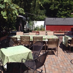 Outside dining is the best