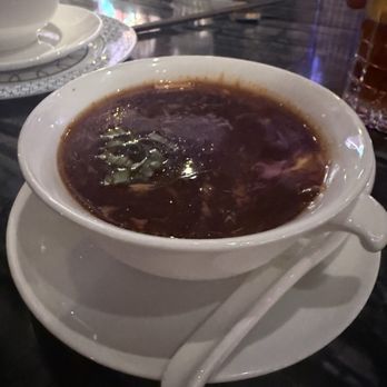 Mott 32 - Hot and sour seafood soup. - Chinese Near Me - Las Vegas, Nevada Mott 32 - Hot and sour seafood soup. - Chinese Near Me - Las Vegas, Nevada