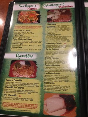 Menu photo 3 Don Peppers Mexican Grill Cantina Ormond Beach, FL Menu photo 3 Don Peppers Mexican Grill Cantina Ormond Beach, FL