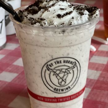 Twisted Root Burger - Cookies and cream shake- delicious! - Burgers Near Me - Arlington, Texas Twisted Root Burger - Cookies and cream shake- delicious! - Burgers Near Me - Arlington, Texas