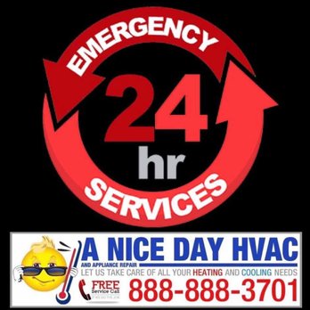 A NICE DAY HVAC - 24/7 Service - no extra charges - Heating & Air Conditioning/HVAC Near Me - Stickney, Illinois
