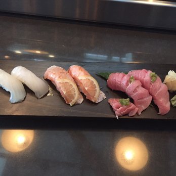 Bamboo Fish - Hirame, seared sake, toro--so good! - Japanese Near Me - San Jose, California