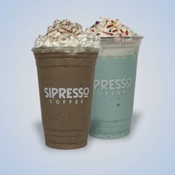 Sipresso Coffee - Two Blended Fraps from Sipresso Coffee