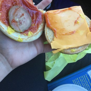 McDonald's - My servers forgot the meat in my cheeseburger!!:( - Fast Food Near Me - Monrovia, California McDonald's - My servers forgot the meat in my cheeseburger!!:( - Fast Food Near Me - Monrovia, California