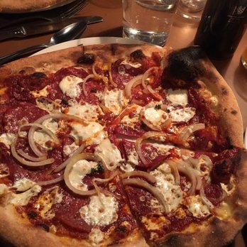 Vic's - Sopressata pizza. - Italian Near Me - New York, New York Vic's - Sopressata pizza. - Italian Near Me - New York, New York