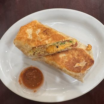 Eggs 'n Things - Breakfast Burrito (ham and cheddar) - Breakfast & Brunch Near Me - Honolulu, Hawaii
