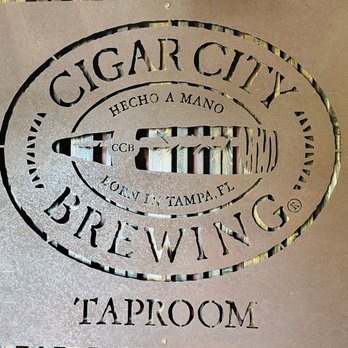 Cigar City Brewing - Sign - Breweries Near Me - Tampa, Florida