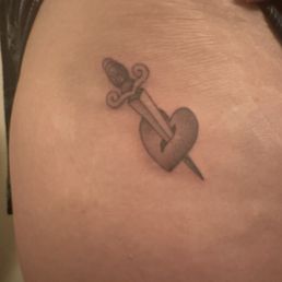 Tattoo (with second skin on) Tattoo (with second skin on)