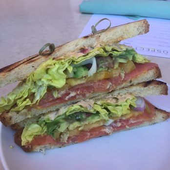 Prospect Gourmand - Smoked Salmon Club "BLT" Lunch - New American Near Me - Beverly Hills, California Prospect Gourmand - Smoked Salmon Club "BLT" Lunch - New American Near Me - Beverly Hills, California