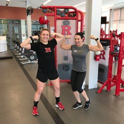 Rutgers - Center Human Nutrition, Exercise and Metabolism - Madison Tiernan, Sky Blue FC pro soccer player, is getting her off-season training in at the CHHP.