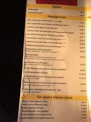 Menu photo 7 Otto Onkel Stuttgart, BW