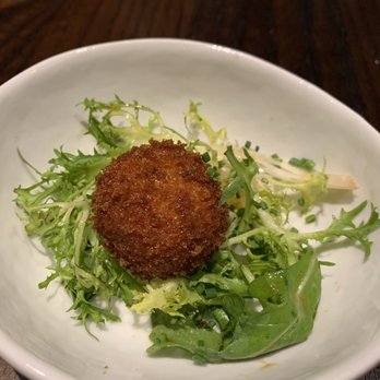 S.K.Y. - Black truffle croquette - New American Near Me - Chicago, Illinois