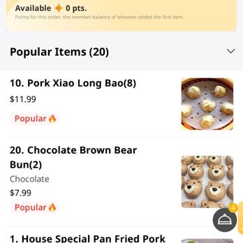 Bun World - website to order to table - Chinese Near Me - Ontario, California