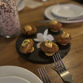 Pierre Pierre - Deviled eggs - Steakhouses Near Me - Oakland, California Pierre Pierre - Deviled eggs - Steakhouses Near Me - Oakland, California
