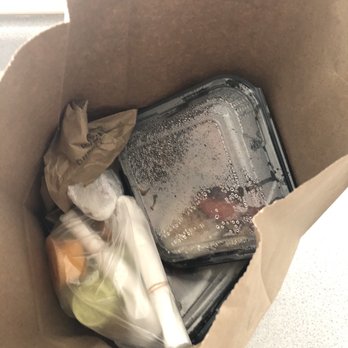 El Rocoto - This is how she just dumped everything in the second bag smh - Peruvian Near Me - Cerritos, California