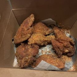 Todd - Thai Larb rub chicken wings - not very spicy but delicious!