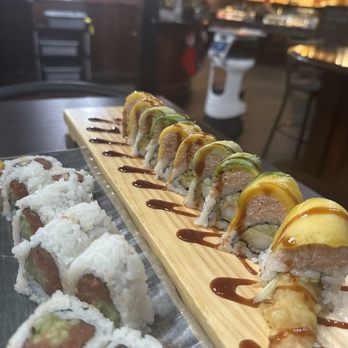 Sushi Rosa - Robot servers - Sushi Bars Near Me - Santa Rosa, California