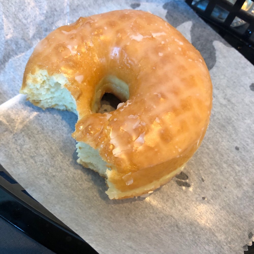 Regular glazed donut (and it was free for national donut day!) Regular glazed donut (and it was free for national donut day!)
