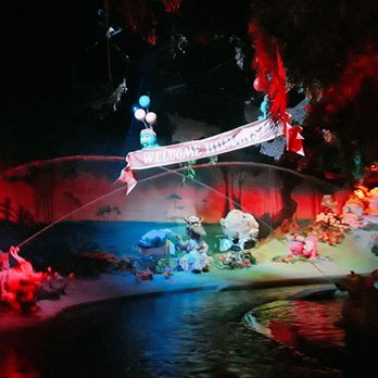 Monster Mansion - One of the many dozens of incredible scenes on this tame boat ride. Imagine the characters from 'Splash Mountain' as monsters! - Arts & Entertainment Near Me - Austell, Georgia Monster Mansion - One of the many dozens of incredible scenes on this tame boat ride. Imagine the characters from 'Splash Mountain' as monsters! - Arts & Entertainment Near Me - Austell, Georgia