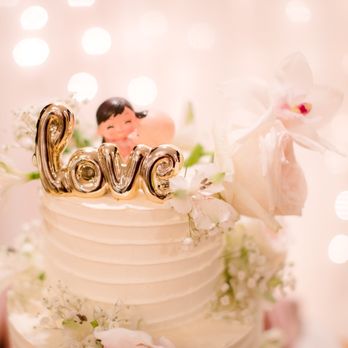 Cakes by Long - a wedding cake with the word love on top - Bakeries Near Me - Alexandria, Virginia Cakes by Long - a wedding cake with the word love on top - Bakeries Near Me - Alexandria, Virginia