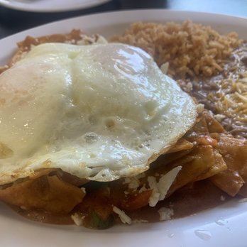 Casa Mayoral Restaurant - Chilaquiles with egg - Mexican Near Me - Carson, California