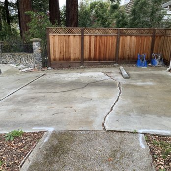 Outscape Concrete & Landscape - Our concrete driveway before the project - Masonry/Concrete Near Me Outscape Concrete & Landscape - Our concrete driveway before the project - Masonry/Concrete Near Me