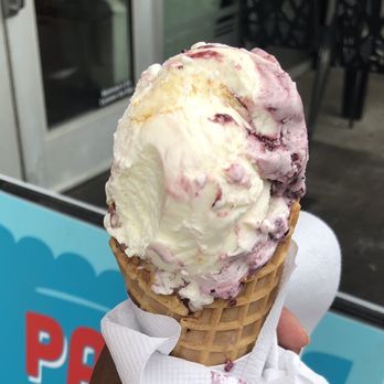 Two Scoops Creamery Southend - Bayberry cheesecake in a waffle cone - Ice Cream & Frozen Yogurt Near Me - Charlotte, North Carolina Two Scoops Creamery Southend - Bayberry cheesecake in a waffle cone - Ice Cream & Frozen Yogurt Near Me - Charlotte, North Carolina