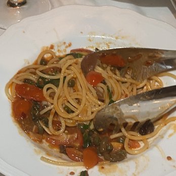 Carbone - Spaghetti puttanesca - New American Near Me - Miami Beach, Florida Carbone - Spaghetti puttanesca - New American Near Me - Miami Beach, Florida