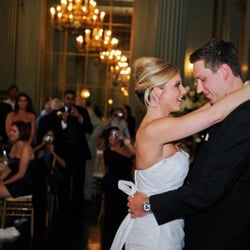Sophia In Sapphire - Liza & Andrew doing their First Dance: Rumba to Michael Buble.  Wedding Dance Lessons with Sophia in Sapphire. Photo Credit: Kate Noelle