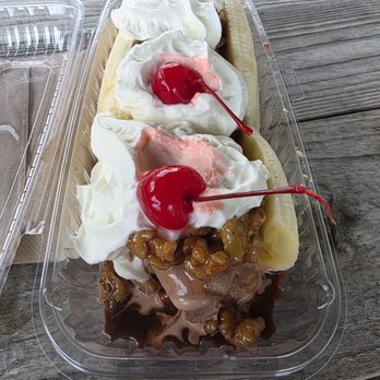 The Ice Cream Stop - Banana split - Ice Cream & Frozen Yogurt Near Me - Abingdon, Virginia The Ice Cream Stop - Banana split - Ice Cream & Frozen Yogurt Near Me - Abingdon, Virginia