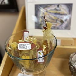 Mono Arts Council - Bee soap with cute bee embellishments