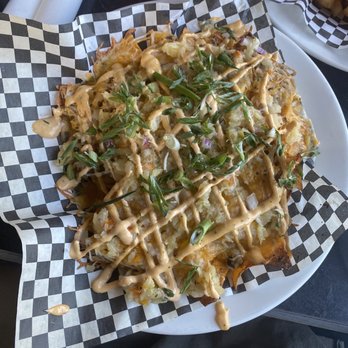 Bargeway Pub - Pulled pork nachos - New American Near Me - The Dalles, Oregon