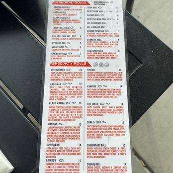 100 Hibachi & Sushi - Menu - Sushi Bars Near Me - Ooltewah, Tennessee