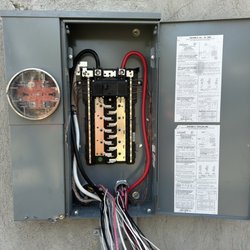 D Silva Lighting  & Electrical Services - Backfired 200 amp panel