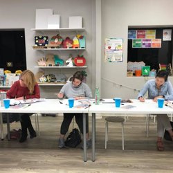 Paint & Bubbles Studio - Adult calligraphy class