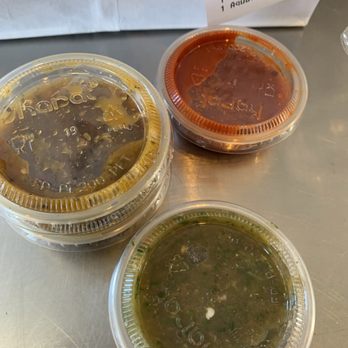 Tacomasa - Bomb salsas of course I have extra salsa hot the other is red salsa and salsa de asada - Tacos Near Me - Long Beach, California Tacomasa - Bomb salsas of course I have extra salsa hot the other is red salsa and salsa de asada - Tacos Near Me - Long Beach, California