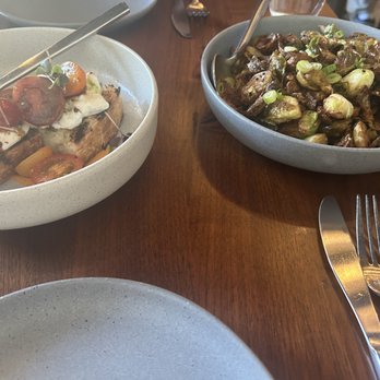 Cork Dork - Burrata and Brussel sprouts - New American Near Me - Thousand Oaks, California Cork Dork - Burrata and Brussel sprouts - New American Near Me - Thousand Oaks, California