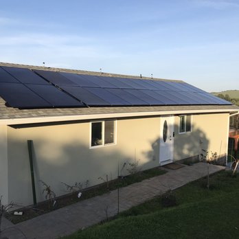 AHSolar Pro Solutions - Our garage/barn after the addition of eight more solar panels by AHS. - Solar Installation Near Me - San Leandro, California
