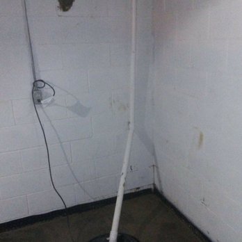 Williams Waterproofing - New Basement Waterproofing system with a 1/2 Horespower Sump pump and pit. - Waterproofing Near Me - Martinsville, Indiana