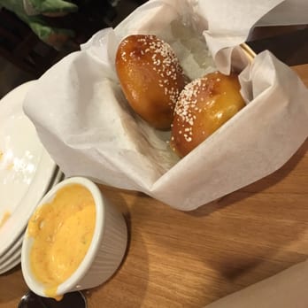 Megg's Cafe - Pretzels & pimento cheese fondue AMAZING! - Bakeries Near Me - Temple, Texas